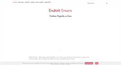 Desktop Screenshot of endroit-envers.com